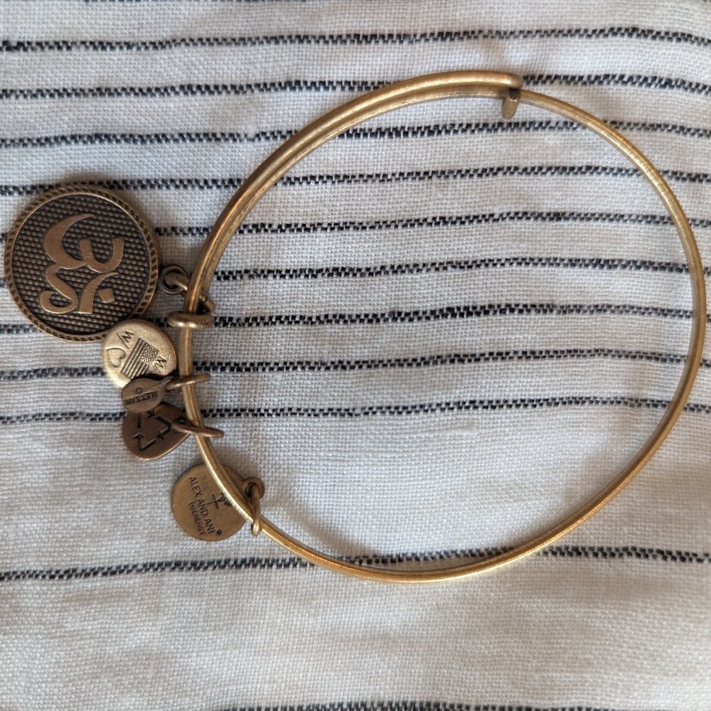 Alex and Ani Gold Bracelet